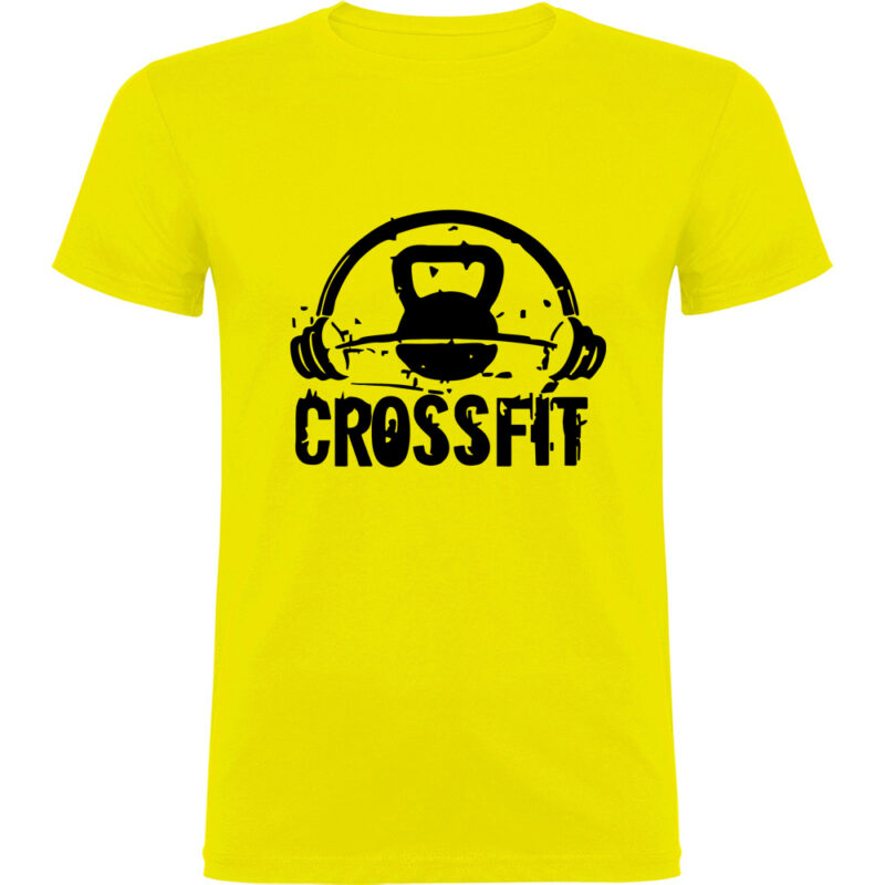 Tricou Crossfit, Galben