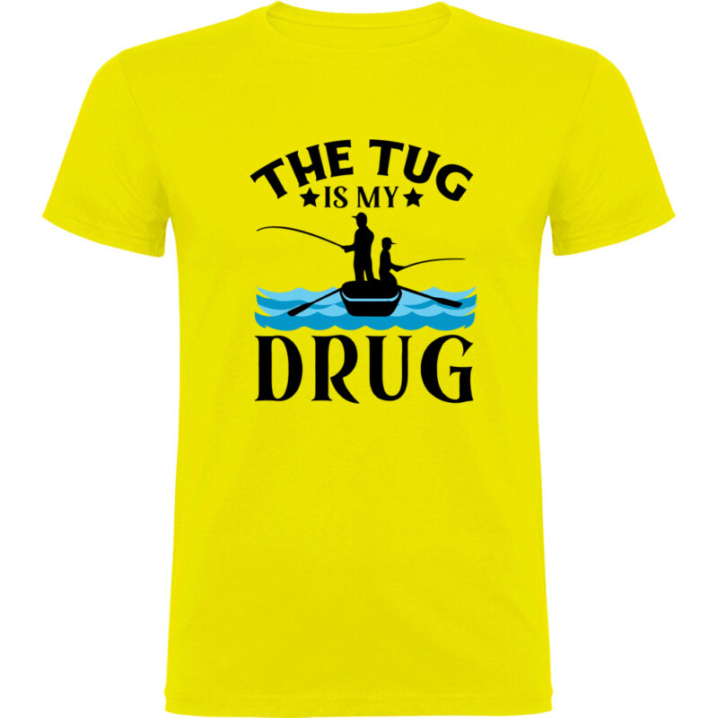 Tricou Pescuit (model 2), Galben