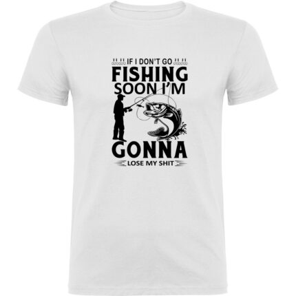 Tricou Pescuit (model 4), Alb